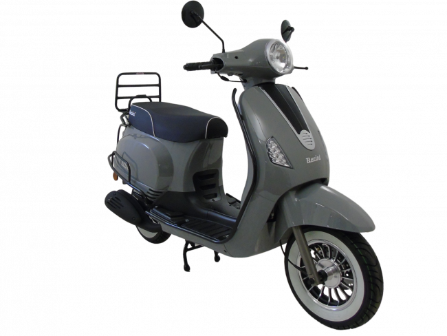 Berini Napoli II Euro 5 incl. windscherm en valbeugelset - Actiescooter -  Retro - Scooters