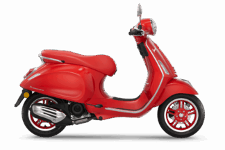 Vespa Primavera RED 50 - Rosso RED - 45km/h (Bromfiets)