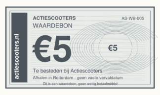Waardebon €5