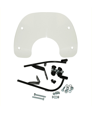 Windscherm Vespa-Look Laag